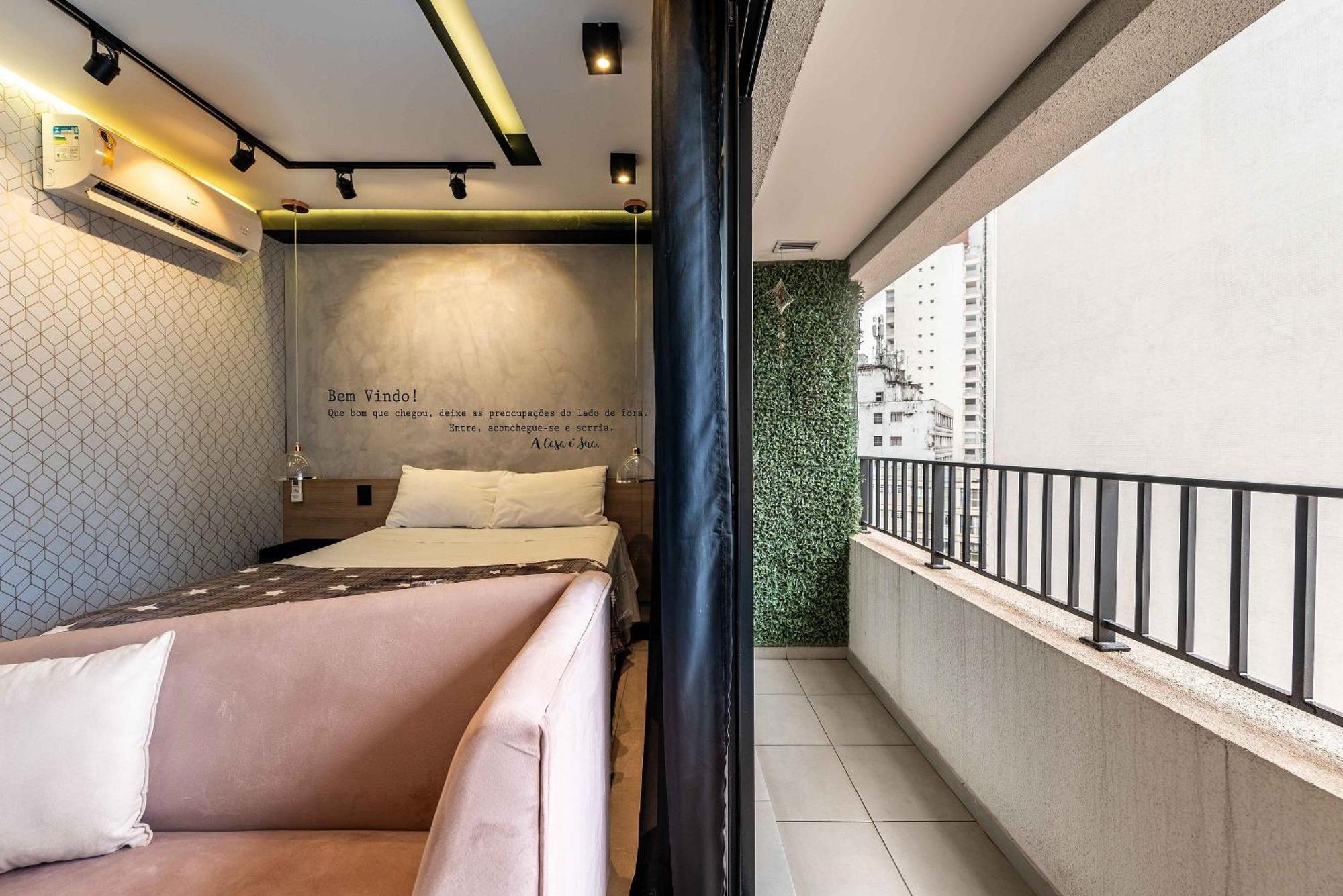 Ms906 Studio Aconchegante Na Bela Vista Com Vaga São Paulo Ngoại thất bức ảnh