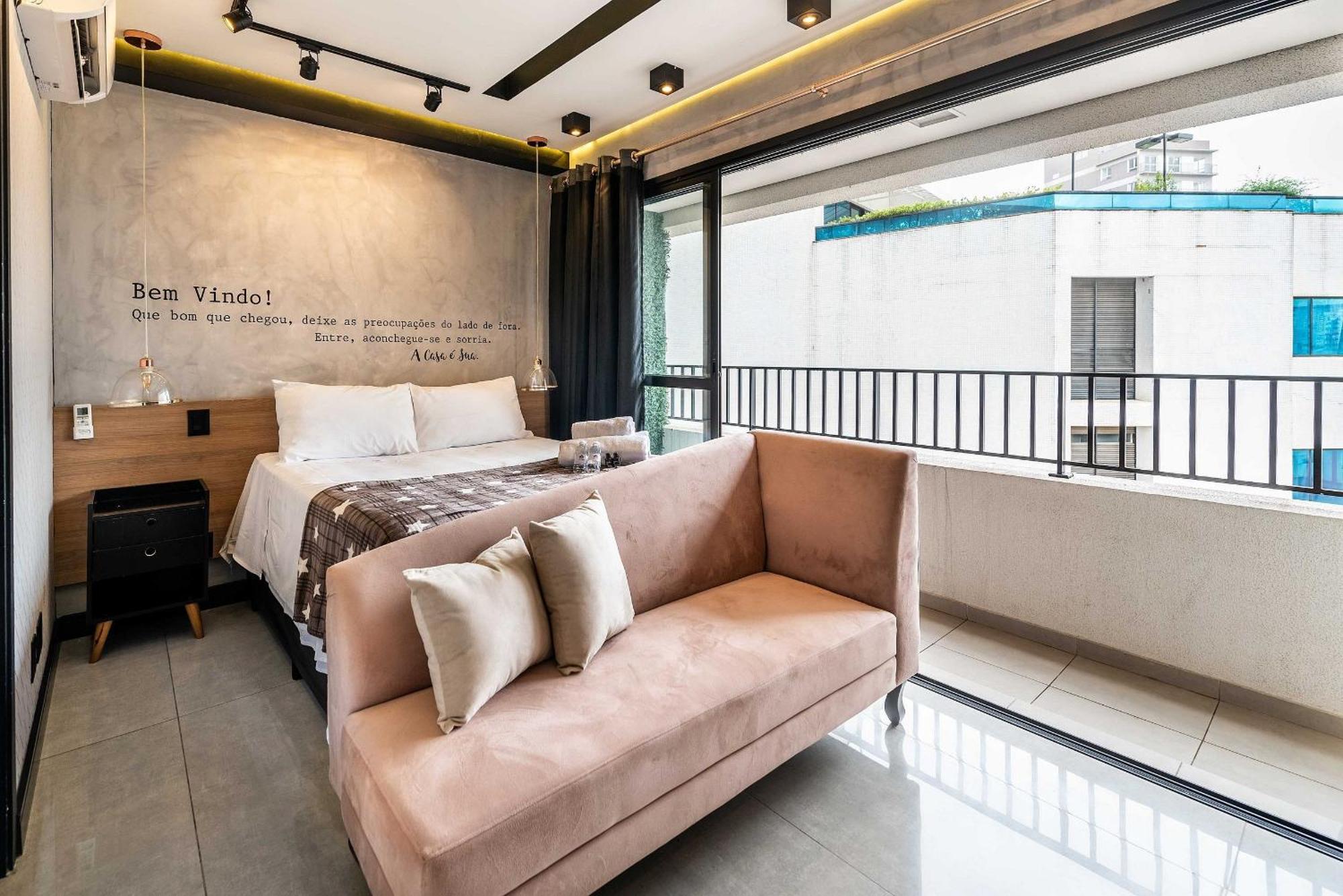 Ms906 Studio Aconchegante Na Bela Vista Com Vaga São Paulo Ngoại thất bức ảnh