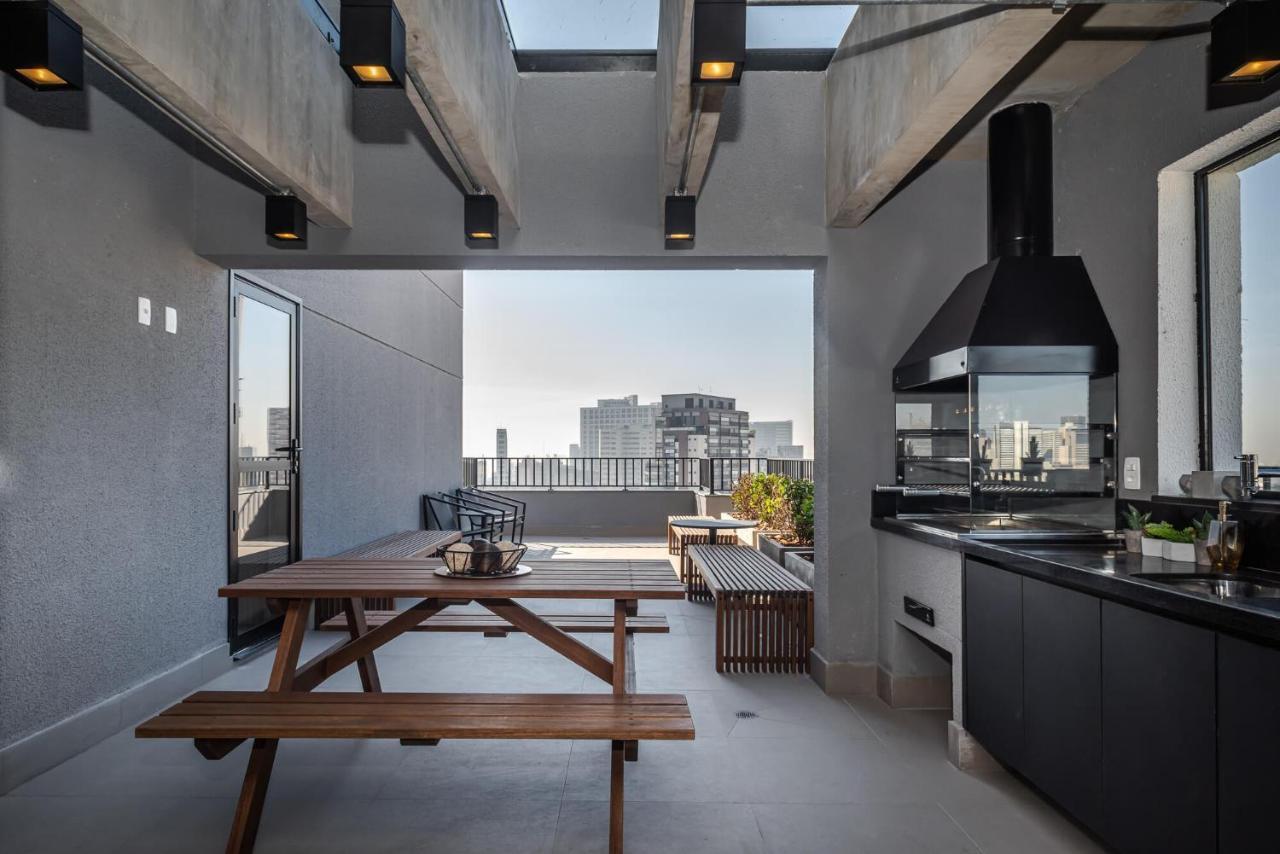 Ms906 Studio Aconchegante Na Bela Vista Com Vaga São Paulo Ngoại thất bức ảnh